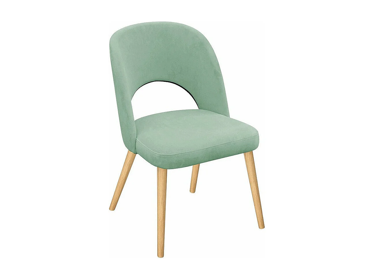 Chaise Sparks 197, Hêtre, 81x50x44cm, Tapisserie, En bois, Polywood|Bois