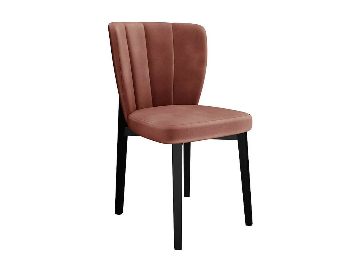 Chaise Racine 130, 84x50x55cm, Tapisserie, En bois, Stratifié