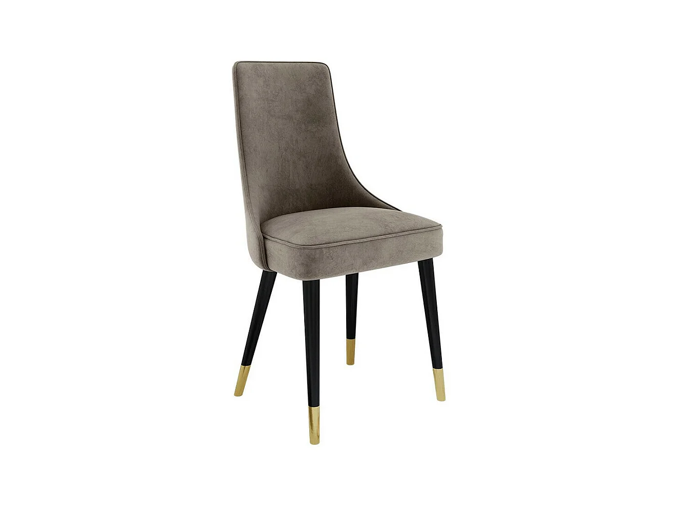 Chaise Jackson 107, 89x46x50cm, Tapisserie, Métallique, Bois