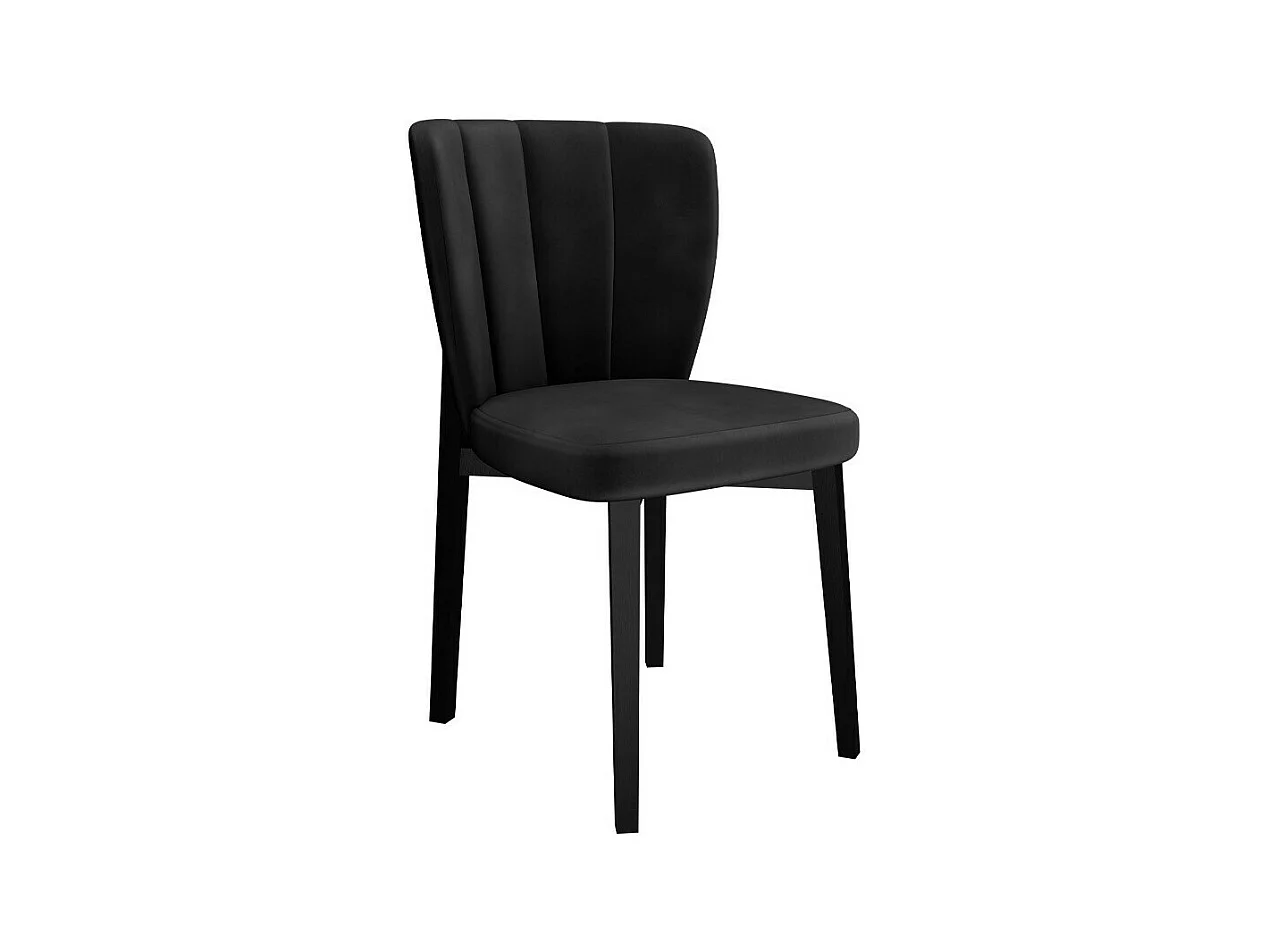 Chaise Racine 130, 84x50x55cm, Tapisserie, En bois, Stratifié