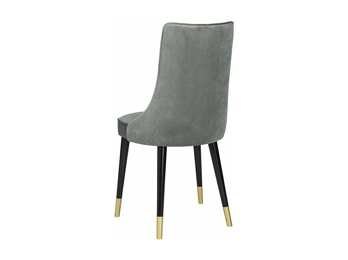 Chaise Jackson 107, 89x46x50cm, Tissu, Métallique, Bois