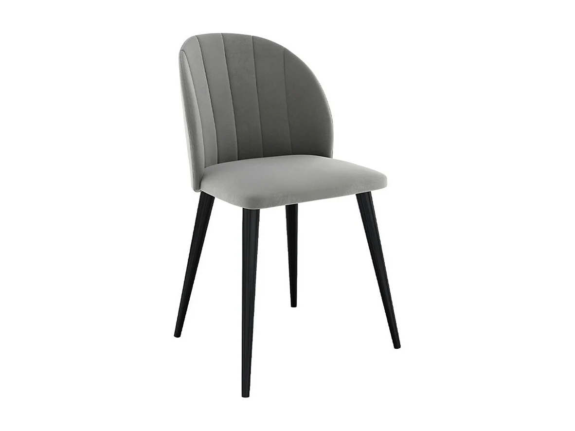 Chaise Racine 104, 83x53x57cm, Tissu, En bois, Stratifié