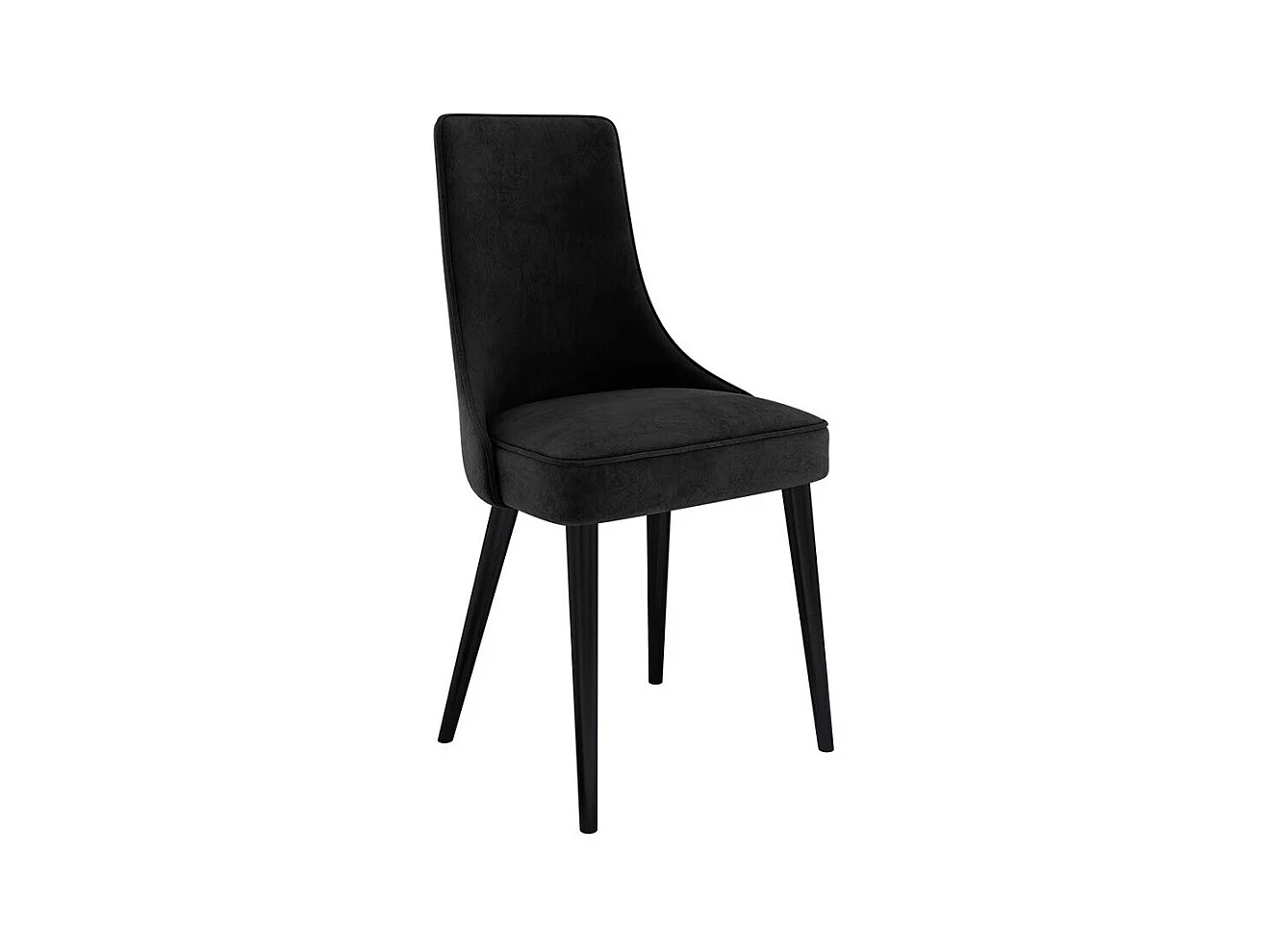 Sedia Jackson 107, 89x46x50cm, Arazzo, Metallico, Legno
