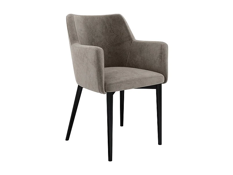 Silla Jackson 108, 83x57x50cm, Tapiz, Metálico, Madera