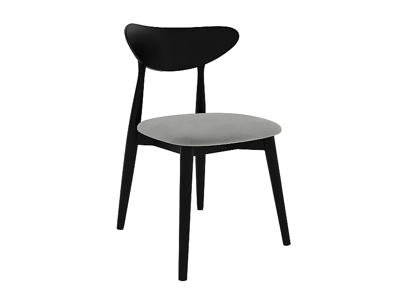 Silla Racine 110, 79x49x49cm, Tapiz, De madera, Aglomerado laminado