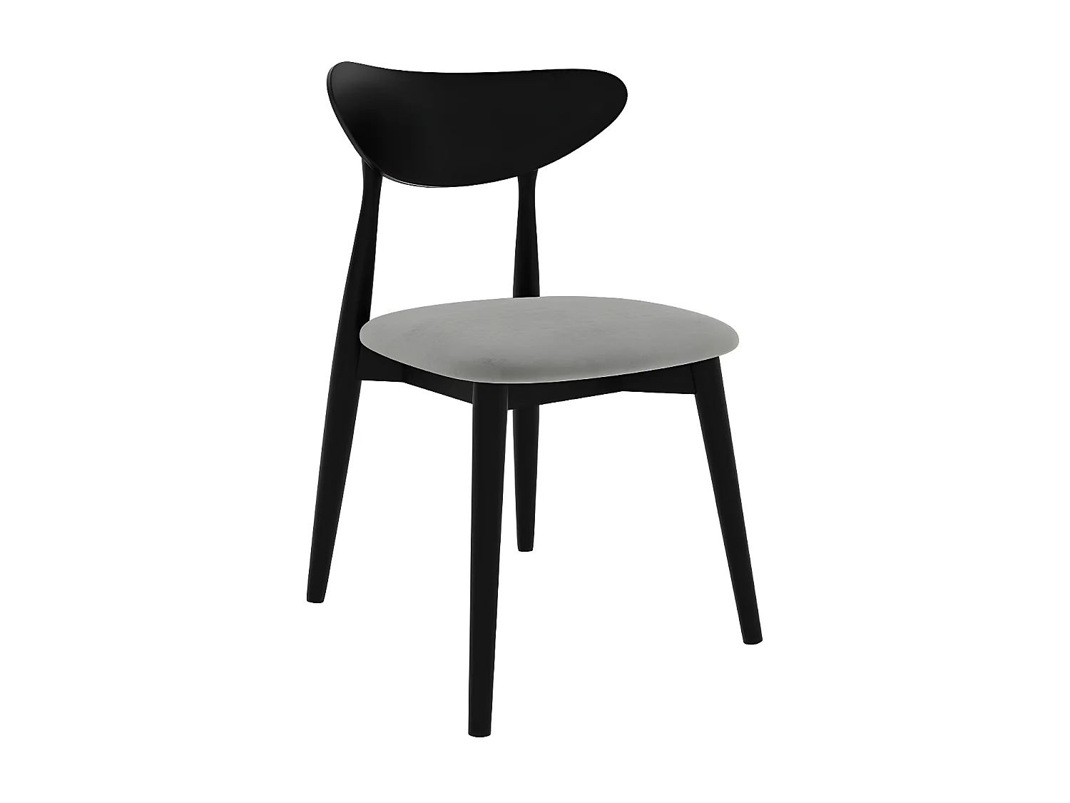 Silla Racine 110, 79x49x49cm, Tapiz, De madera, Aglomerado laminado