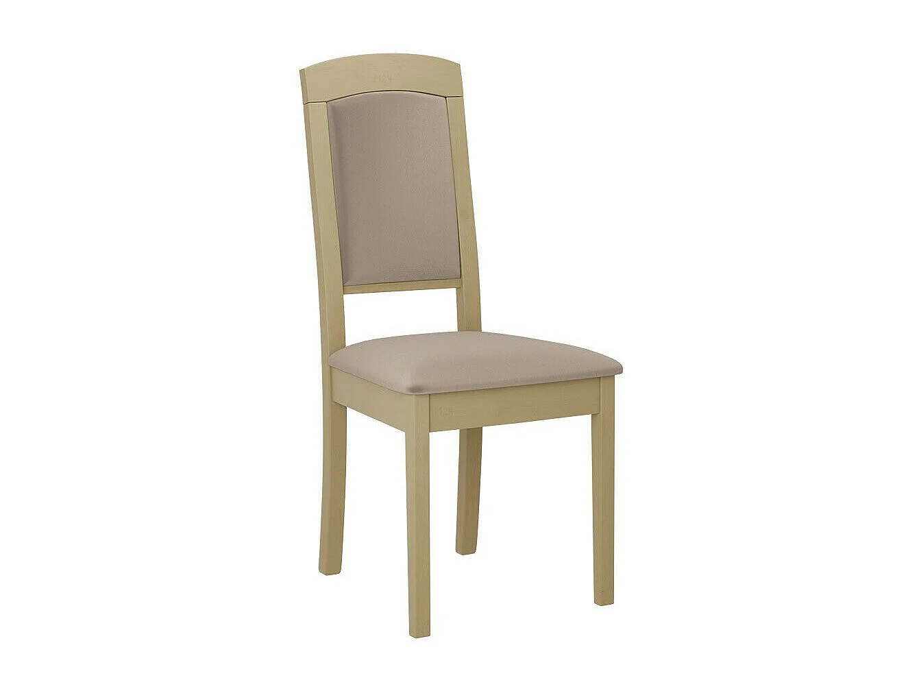 Chaise Victorville 338, Sonoma chêne|Brun clair, 96x47x52cm, Tissu, En bois, Bois