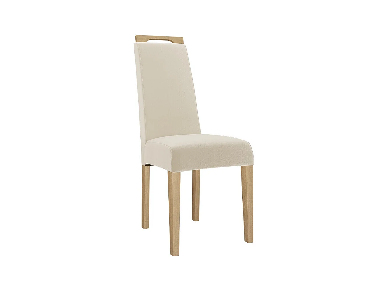 Chaise Sparks 199, Hêtre|Brun clair, 100x39x59cm, Tapisserie, En bois, Bois