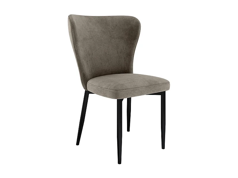 Silla Jackson 105, 90x56x63cm, Tapiz, Metálico, Madera