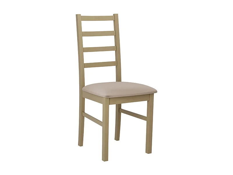 Silla Victorville 171, 94x43x40cm, Tapiz, De madera, Madera, Muebles ya montados