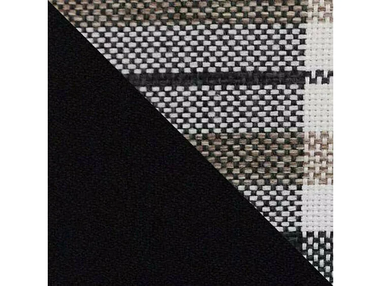 Pufe Etrmoru 136, Cinzento, Tecido, 5x5x5cm