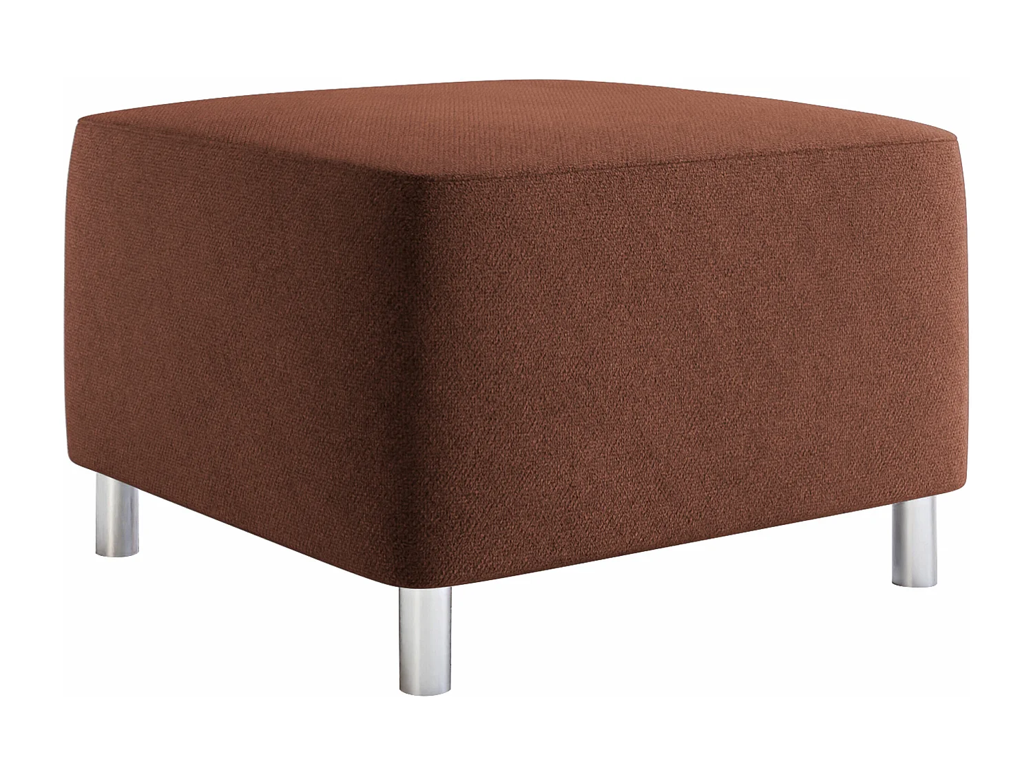 Puf Comfivo 126, Marrón, 42x56x65cm, Tapiz, Patas: Plástico