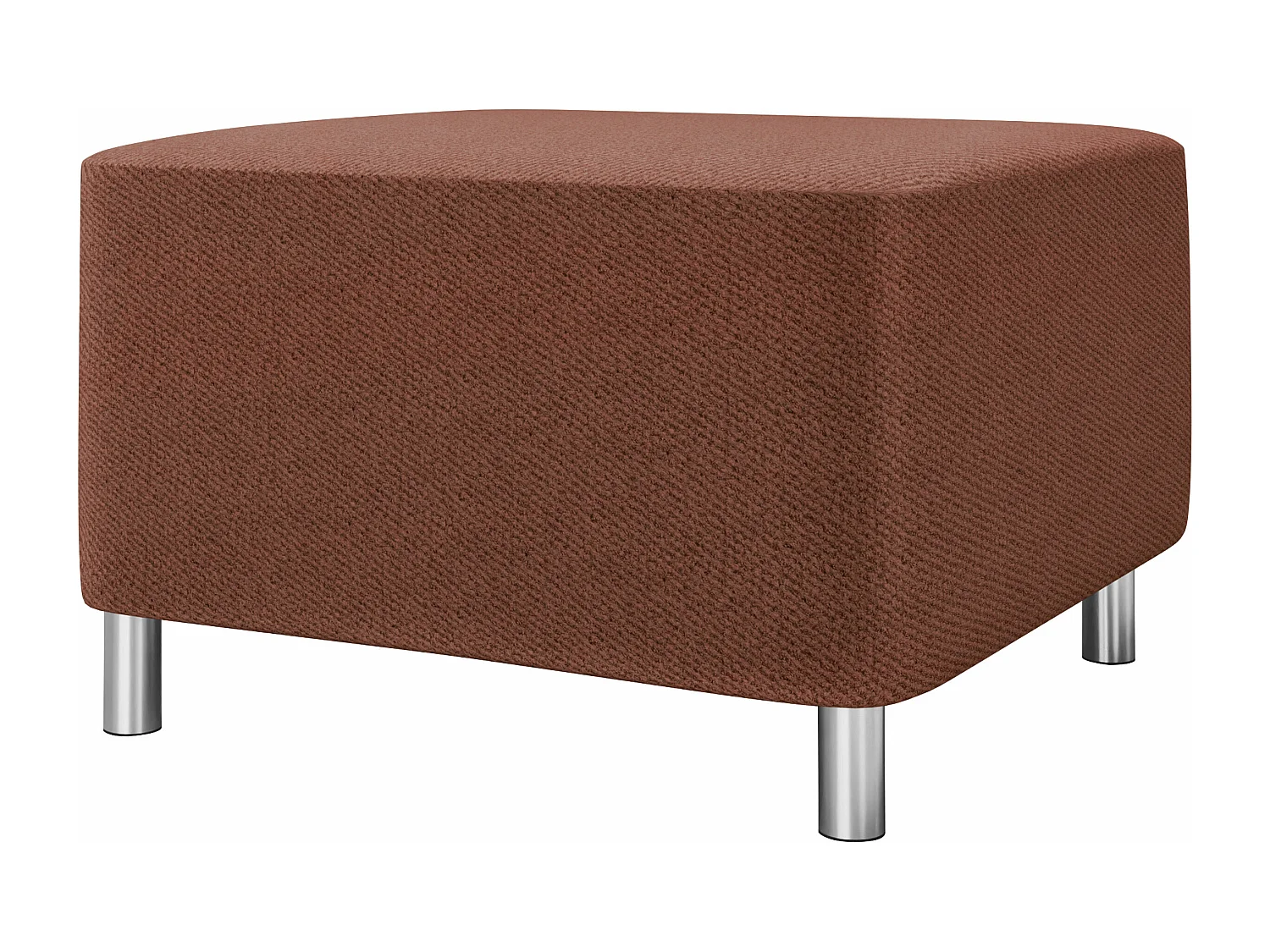 Puf Comfivo 126, Marrón, 42x56x65cm, Tapiz, Patas: Plástico