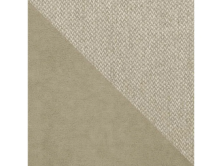 Puf Comfivo 115, De color marrón claro, 41x68x70cm, Tapiz, Patas: Plástico