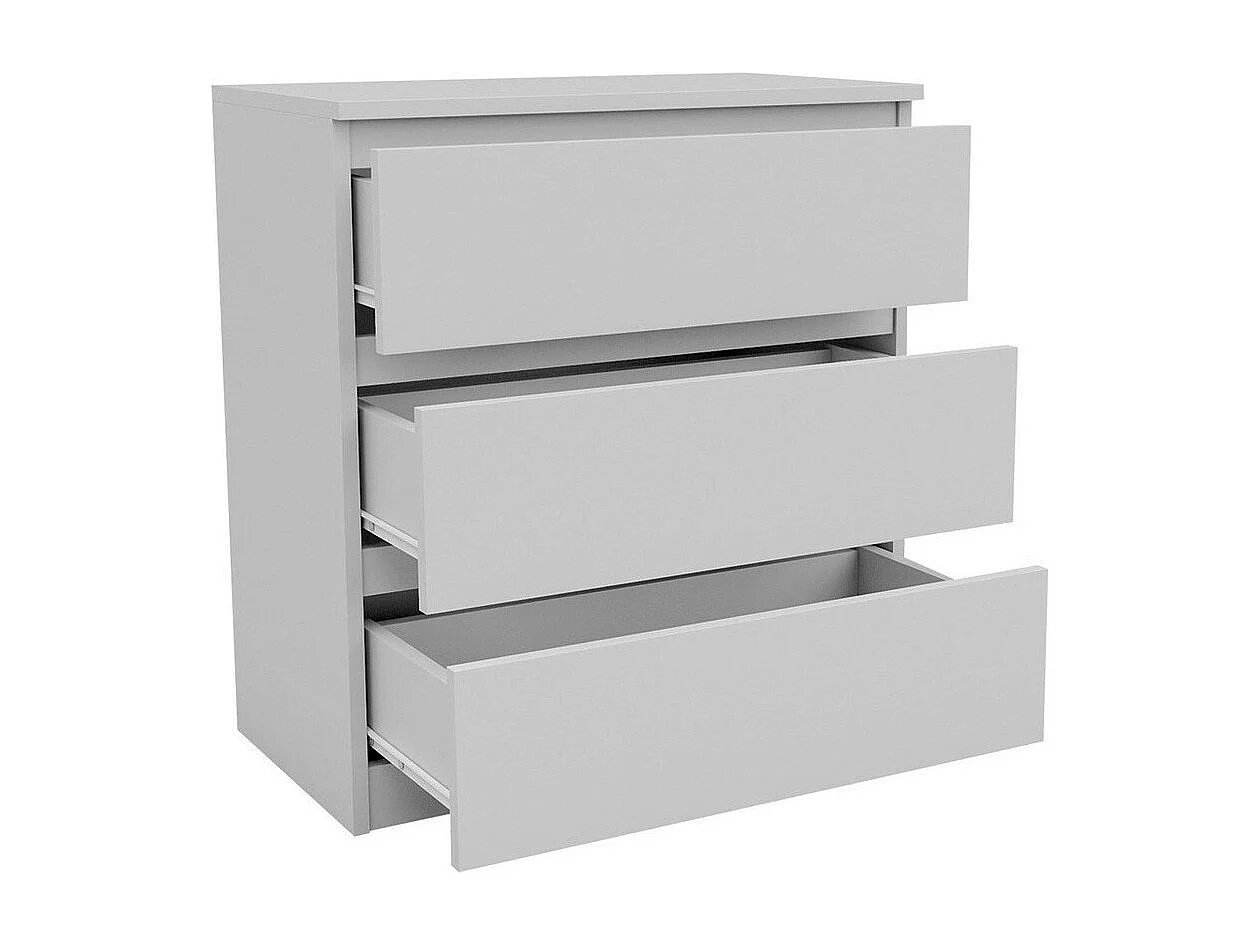 Cassettiera Comfivo 159, Sonoma quercia, Con cassetti, Numero di cassetti: 3.00, 77x70cm