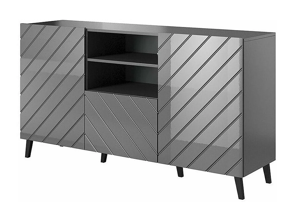 Cómoda Charlotte 143, Com gavetas e portas, Número de gavetas: 1