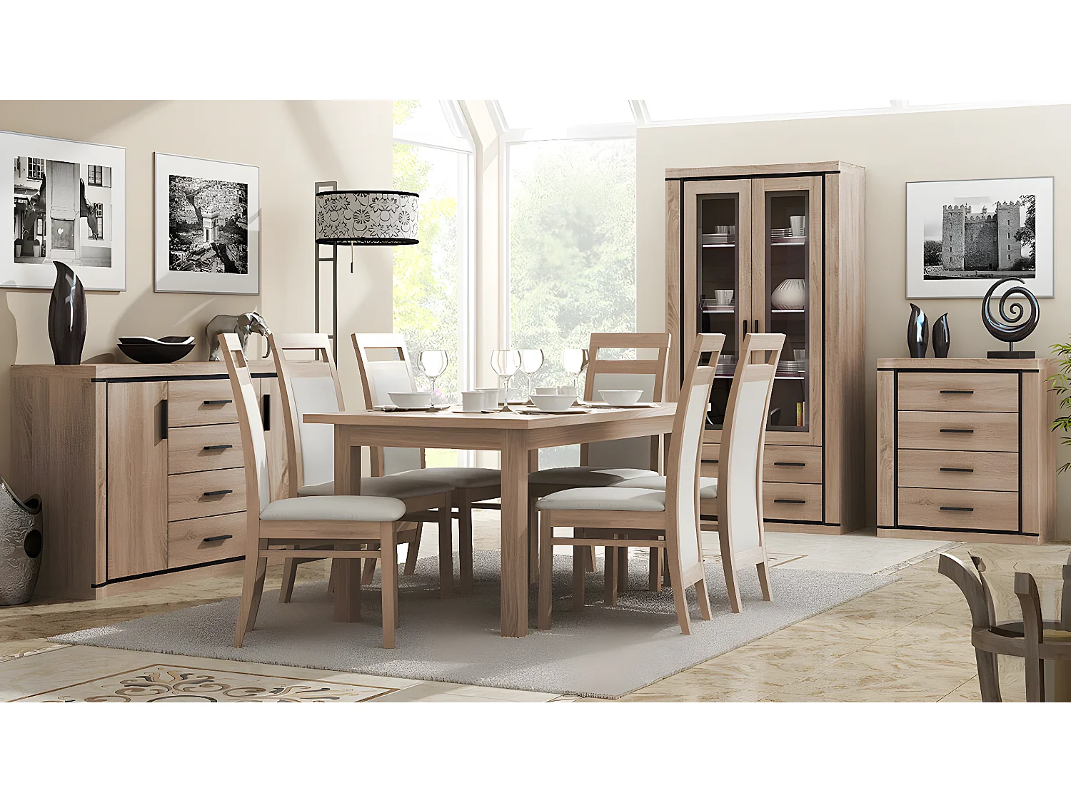 Cómoda Lorelie 101, Com gavetas, Número de gavetas: 4, 9x11x4cm