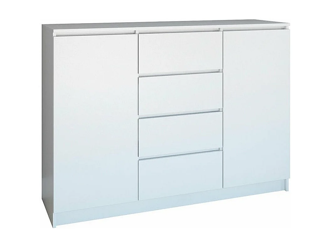 Cómoda Mandeville 108, Com gavetas e portas, Número de gavetas: 4