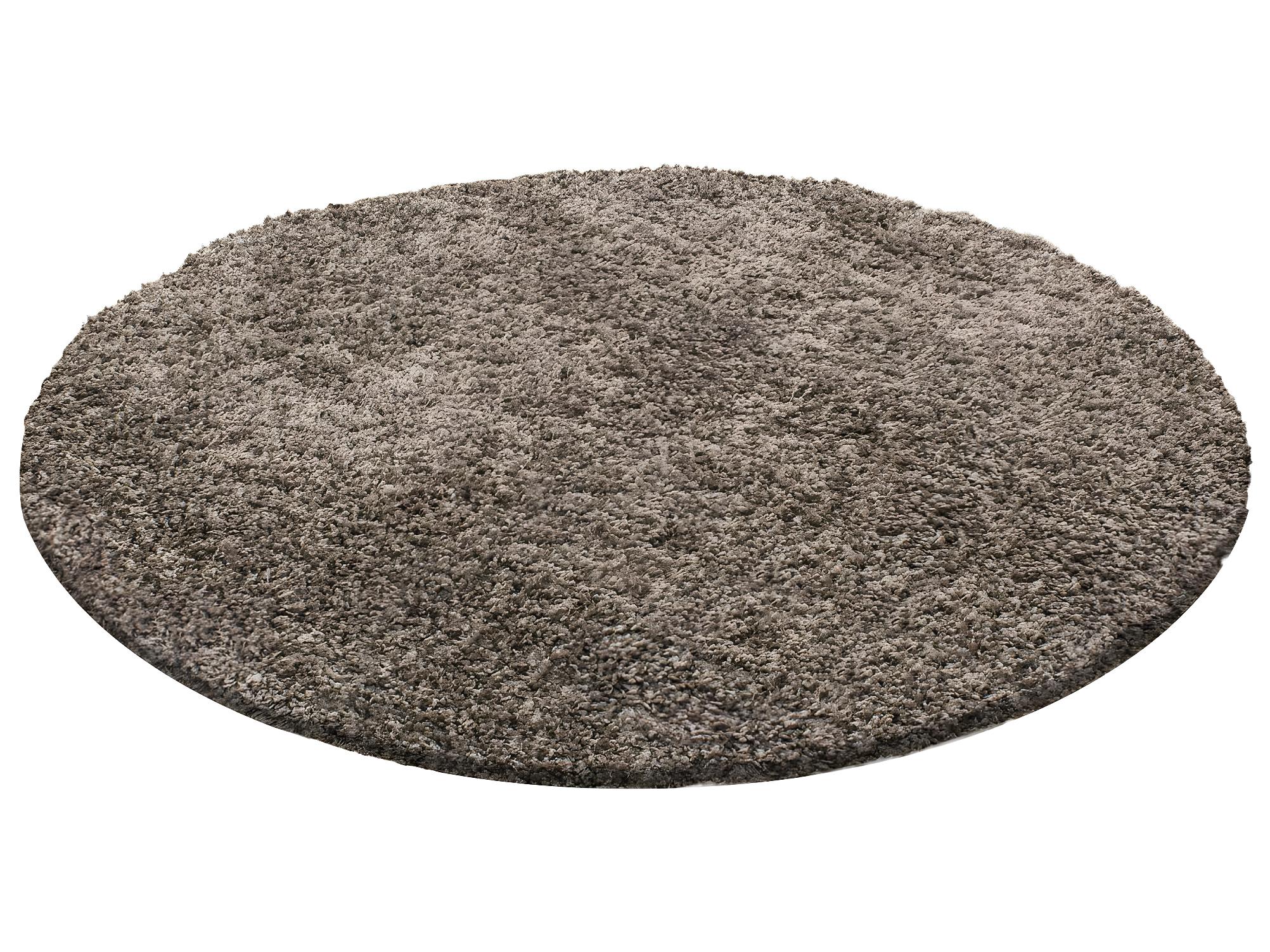 Tapis shaggy 200x200 cm Rond SHAGGY LI Autre Salle à manger adapté au chauffage par le sol