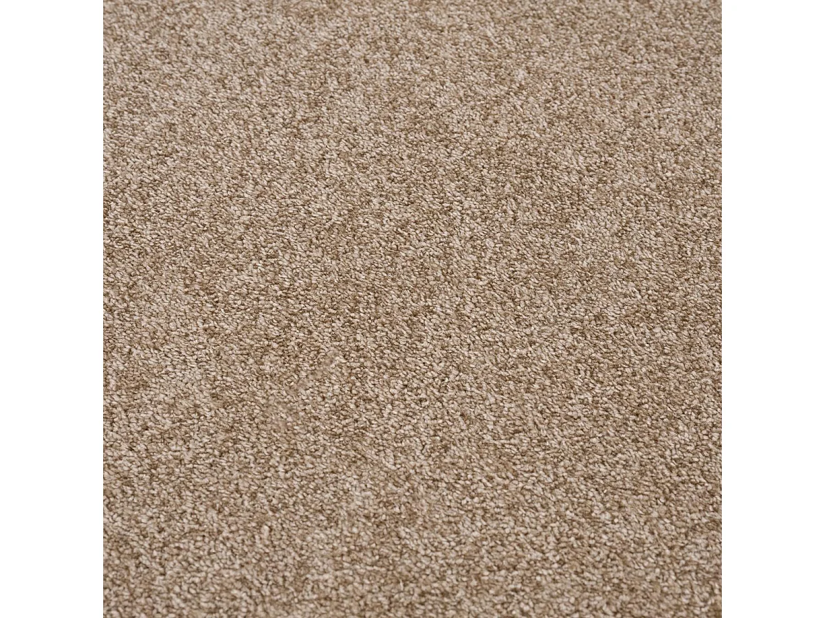 tapis entrée 60x110 tissé beige rectangle motif uni NOSSA