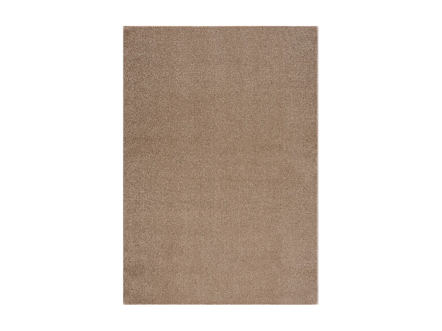 tapis entrée 60x110 tissé beige rectangle motif uni NOSSA