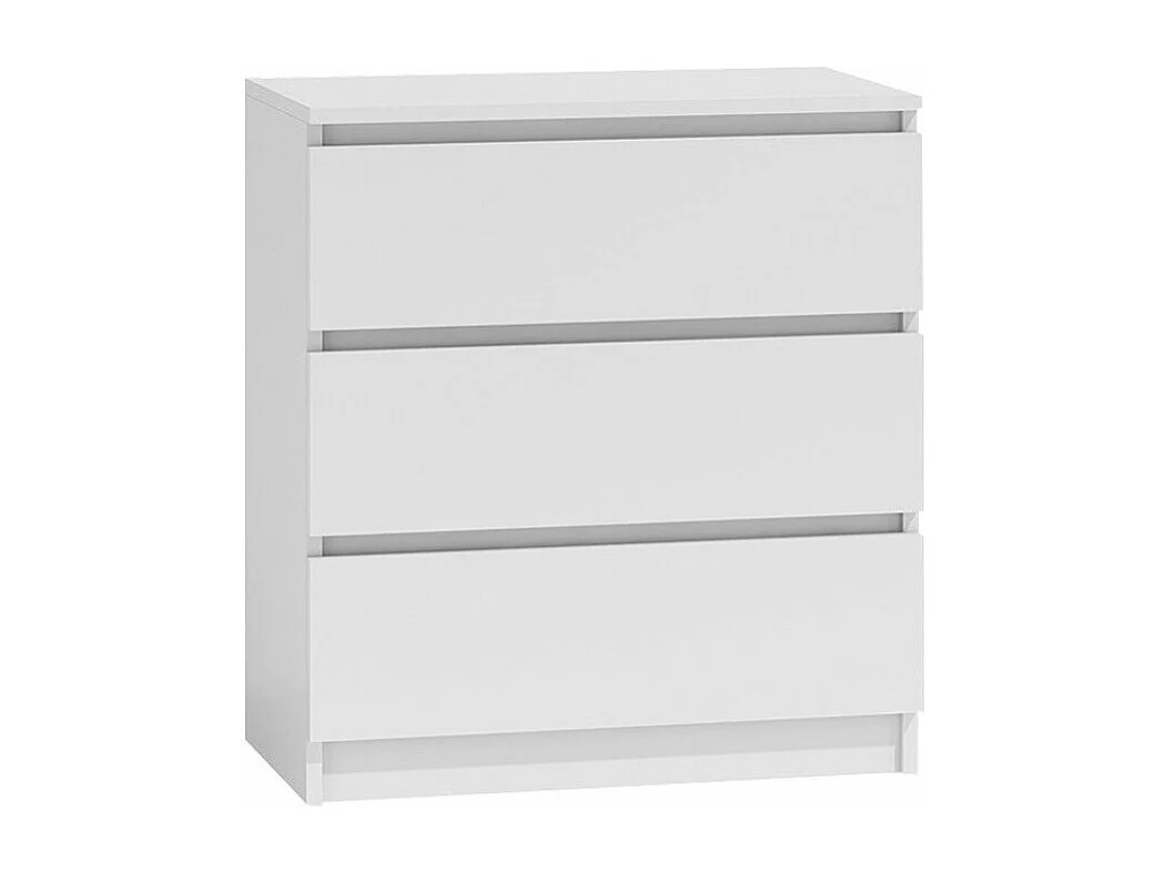 Cassettiera Comfivo 159, Bianco, Con cassetti, Numero di cassetti: 3.00, 77x70x40cm