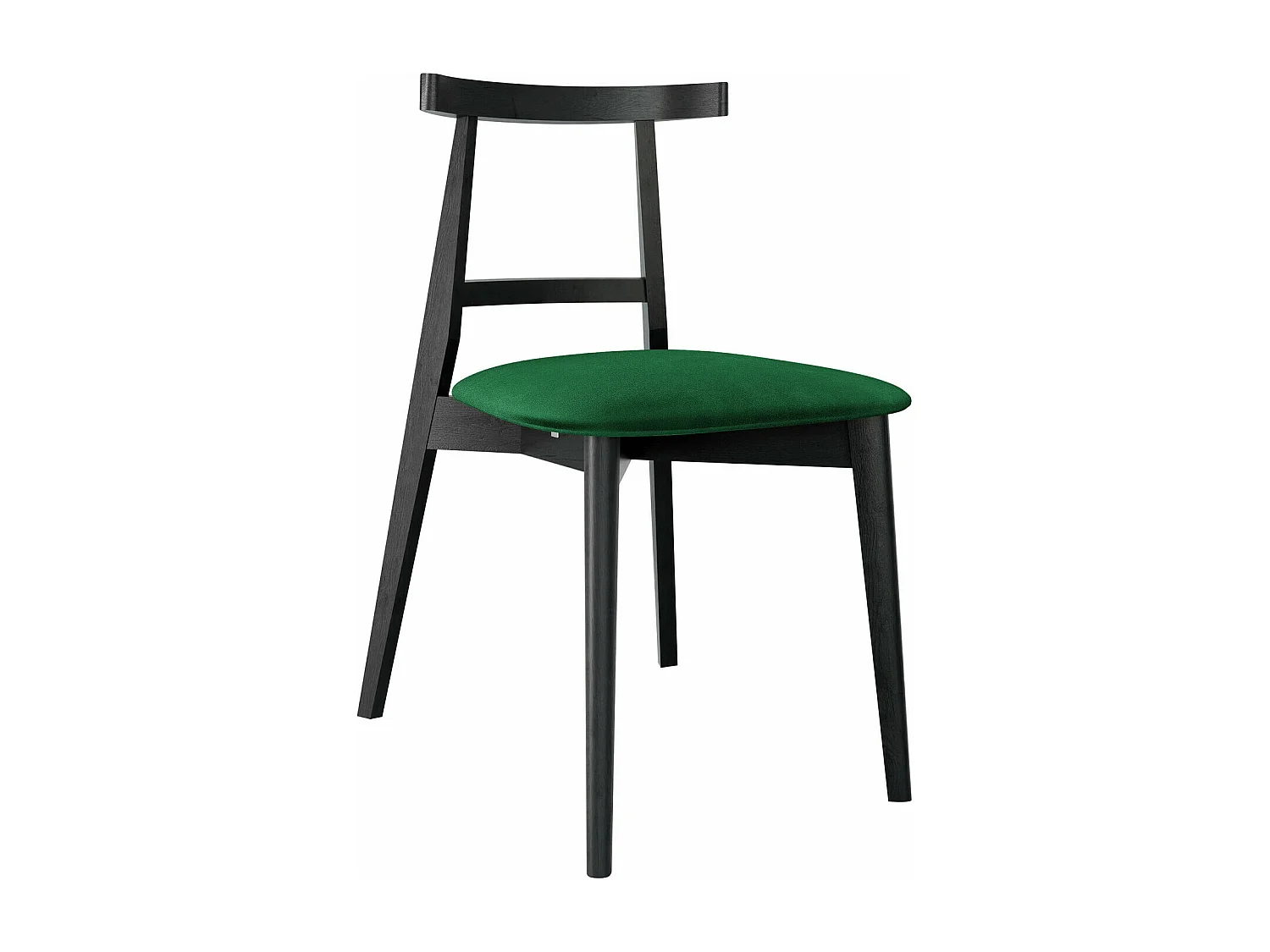 Cadeira Dearborn 104, Tecido, De madeira, Madeira, 75x48x54cm