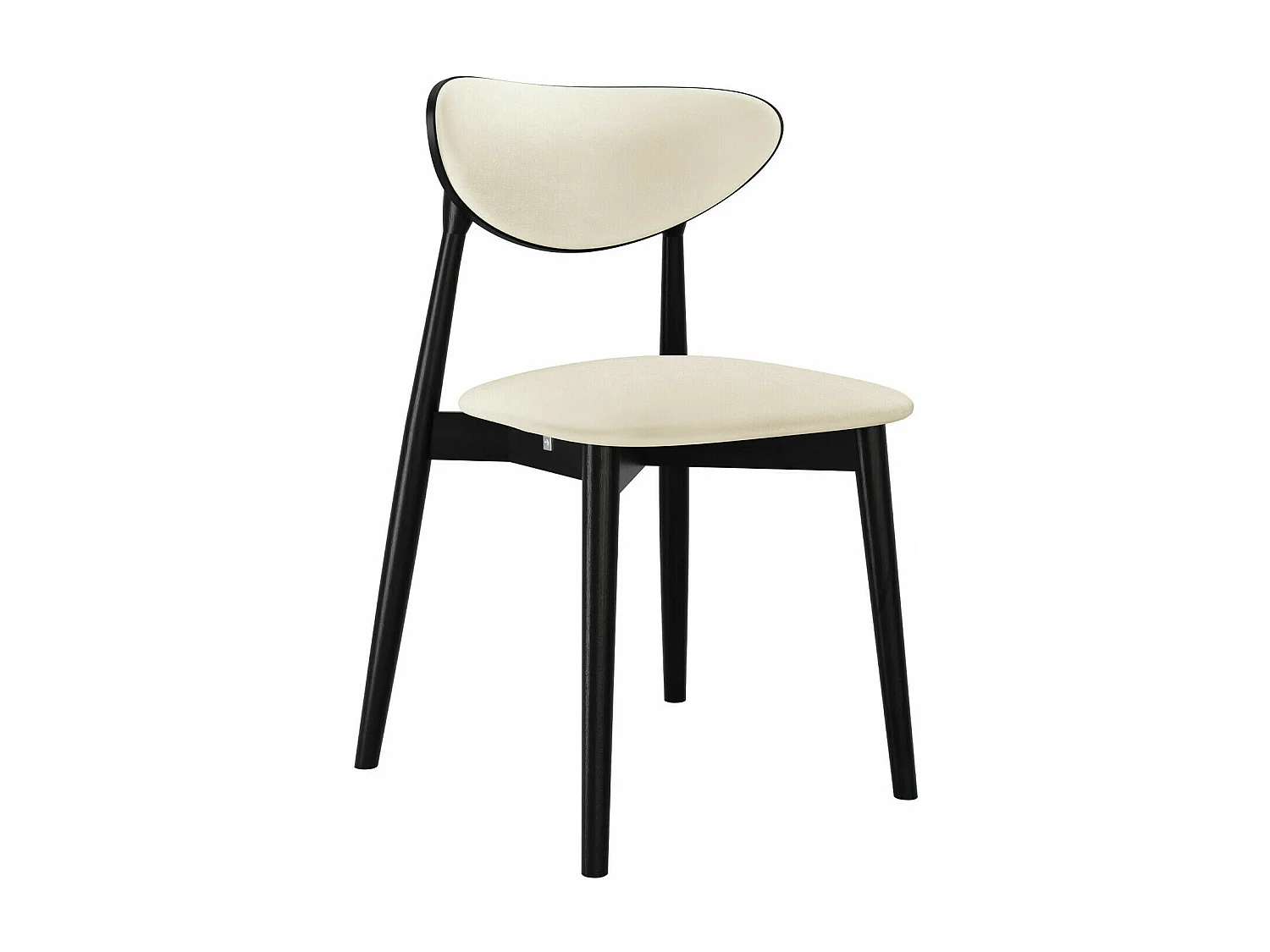 Silla Dearborn 103, 80x48x49cm, Tapiz, De madera, Madera