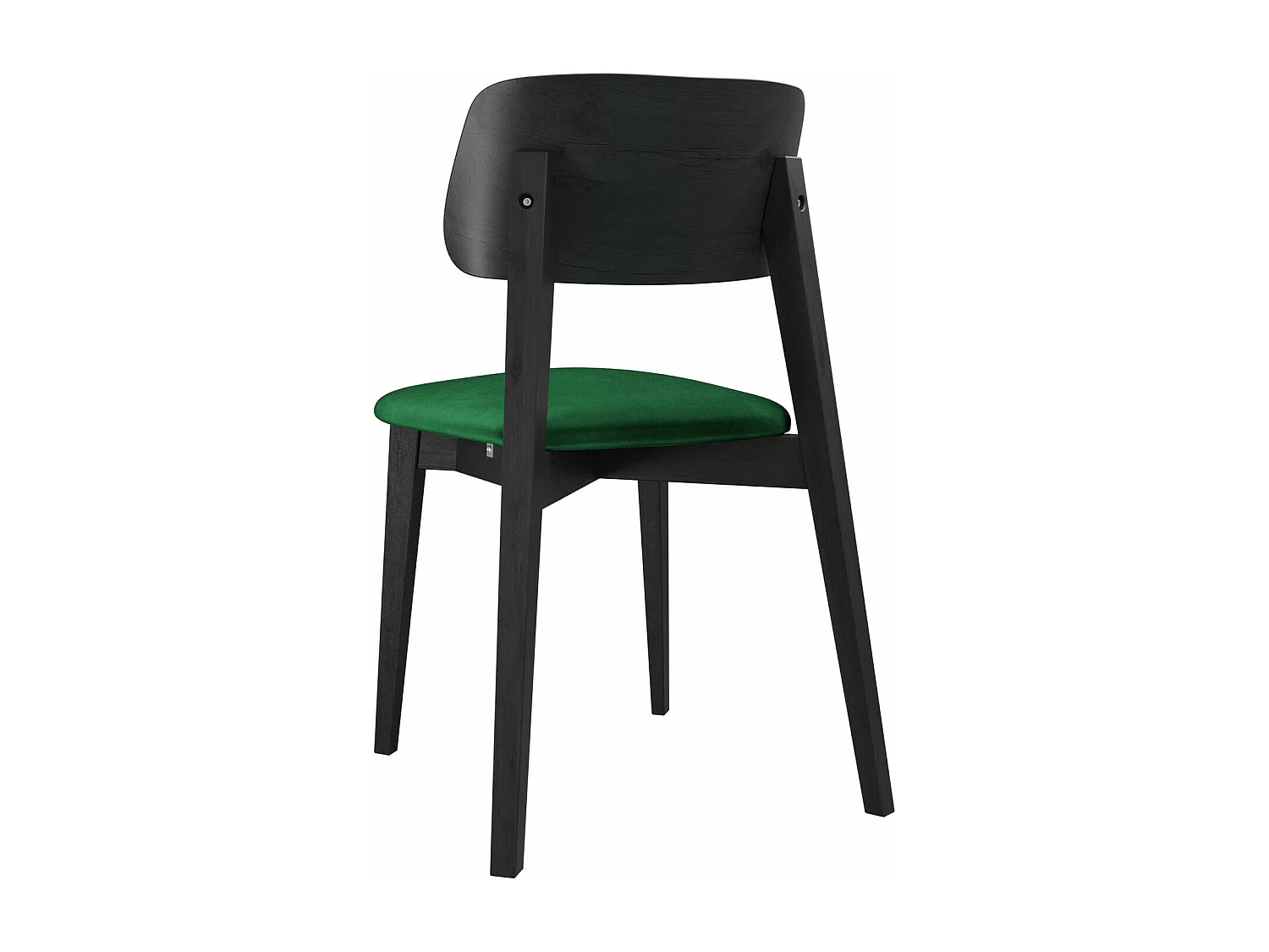 Sedia Dearborn 100, 80x46x49cm, Arazzo, Di legno, Legno