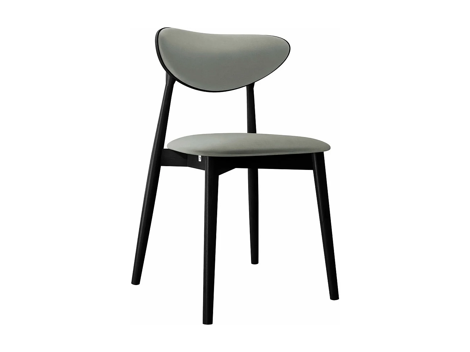 Silla Dearborn 103, 80x48x49cm, Tapiz, De madera, Madera