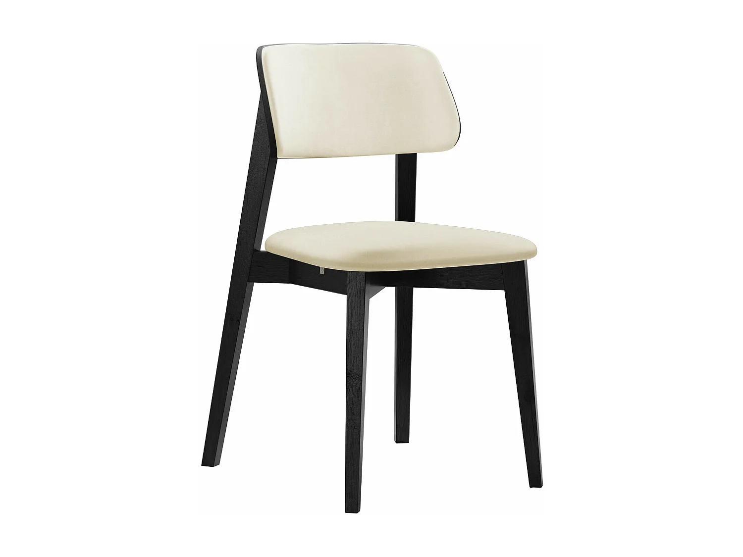 Silla Dearborn 100, 80x46x49cm, Tapiz, De madera, Madera