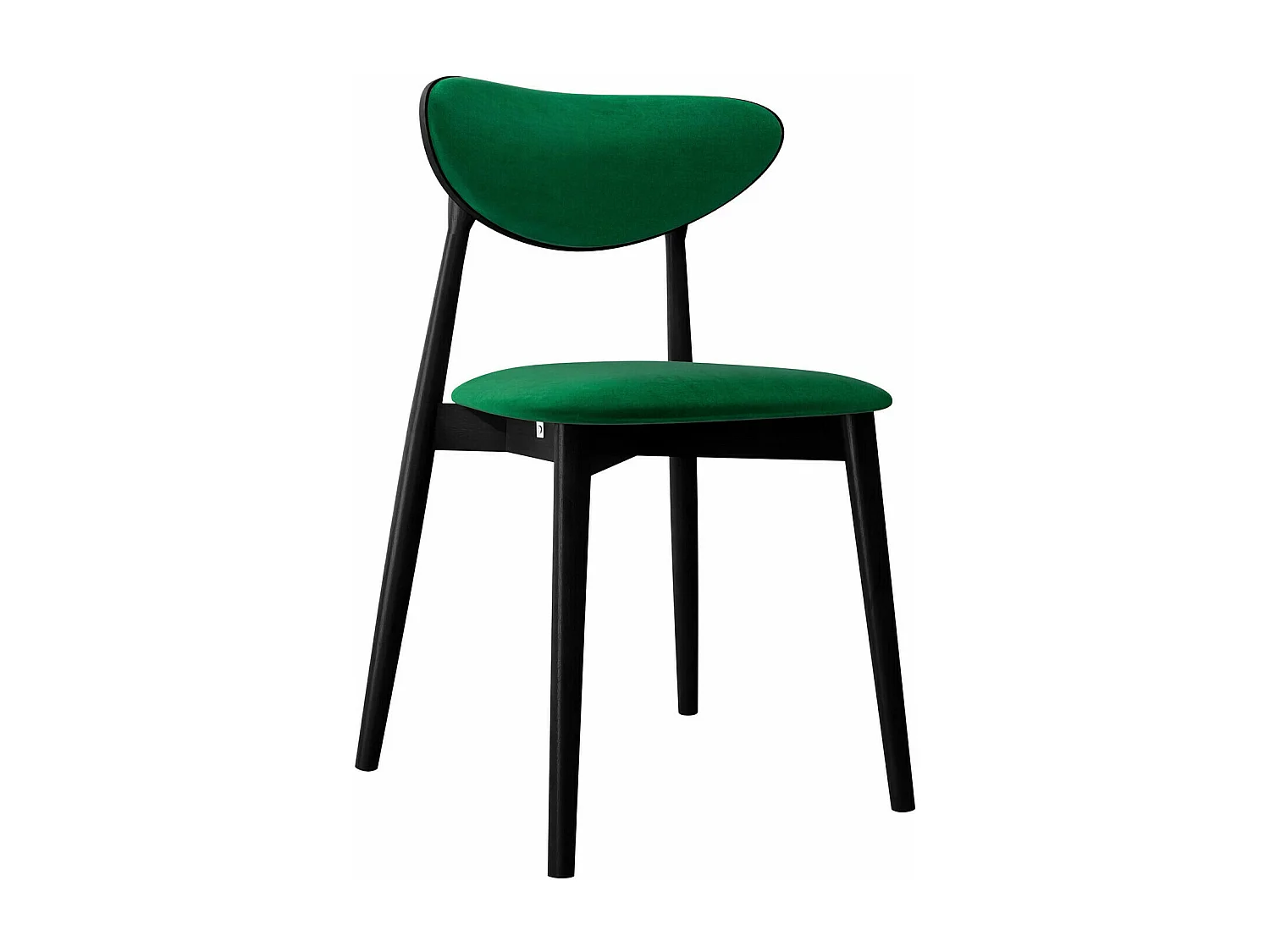 Sedia Dearborn 103, 80x48x49cm, Arazzo, Di legno, Legno