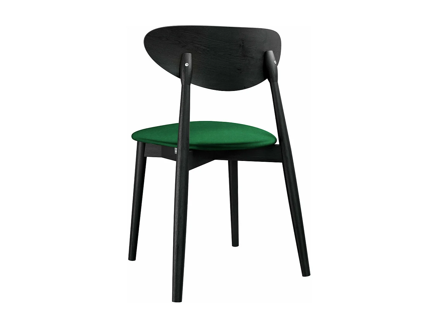 Sedia Dearborn 103, 80x48x49cm, Arazzo, Di legno, Legno