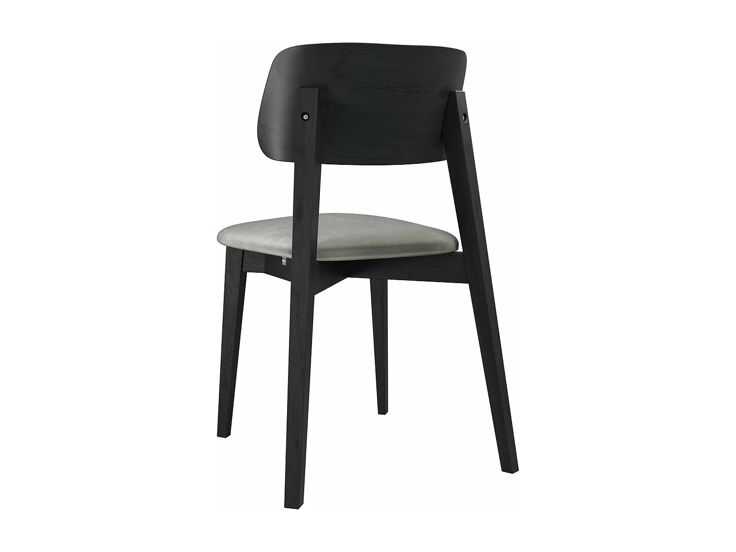 Silla Dearborn 100, 80x46x49cm, Tapiz, De madera, Madera