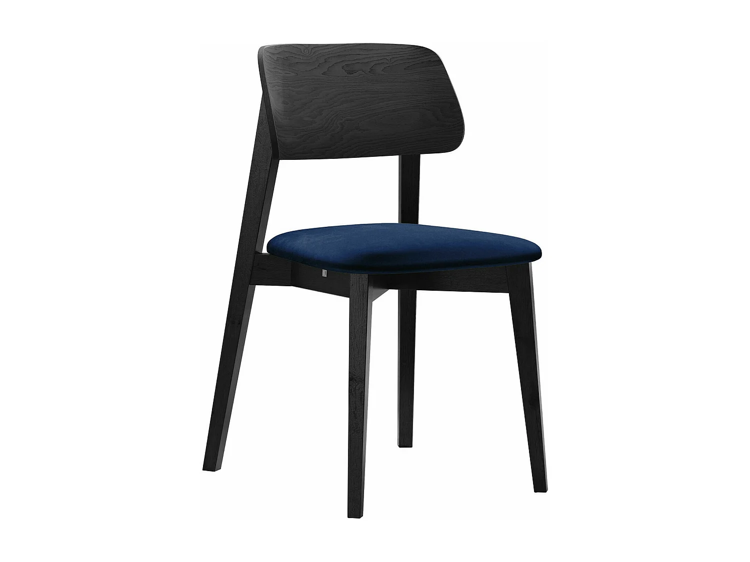 Silla Dearborn 101, 80x46x49cm, Tapiz, De madera, Madera