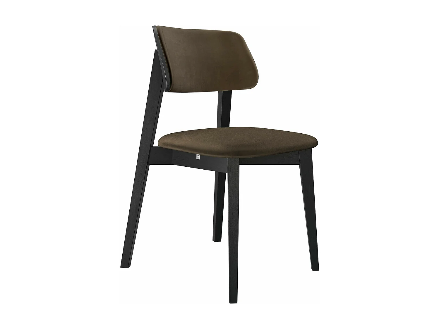 Silla Dearborn 100, 80x46x49cm, Tapiz, De madera, Madera