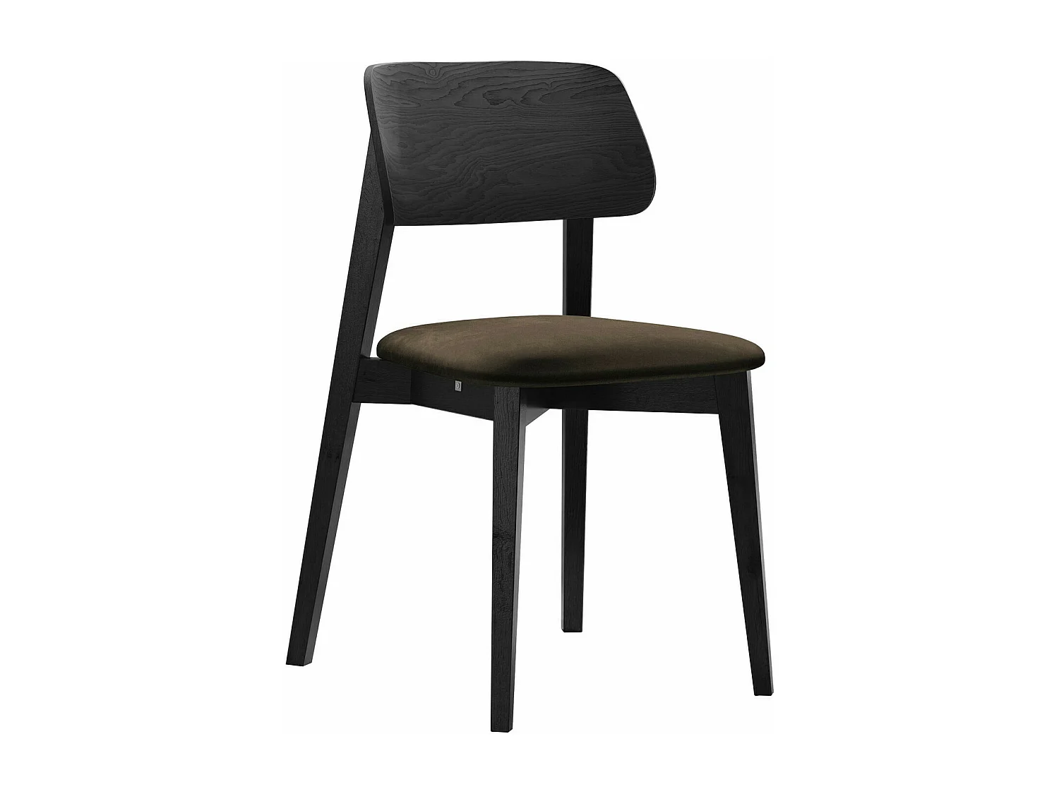 Silla Dearborn 101, 80x46x49cm, Tapiz, De madera, Madera