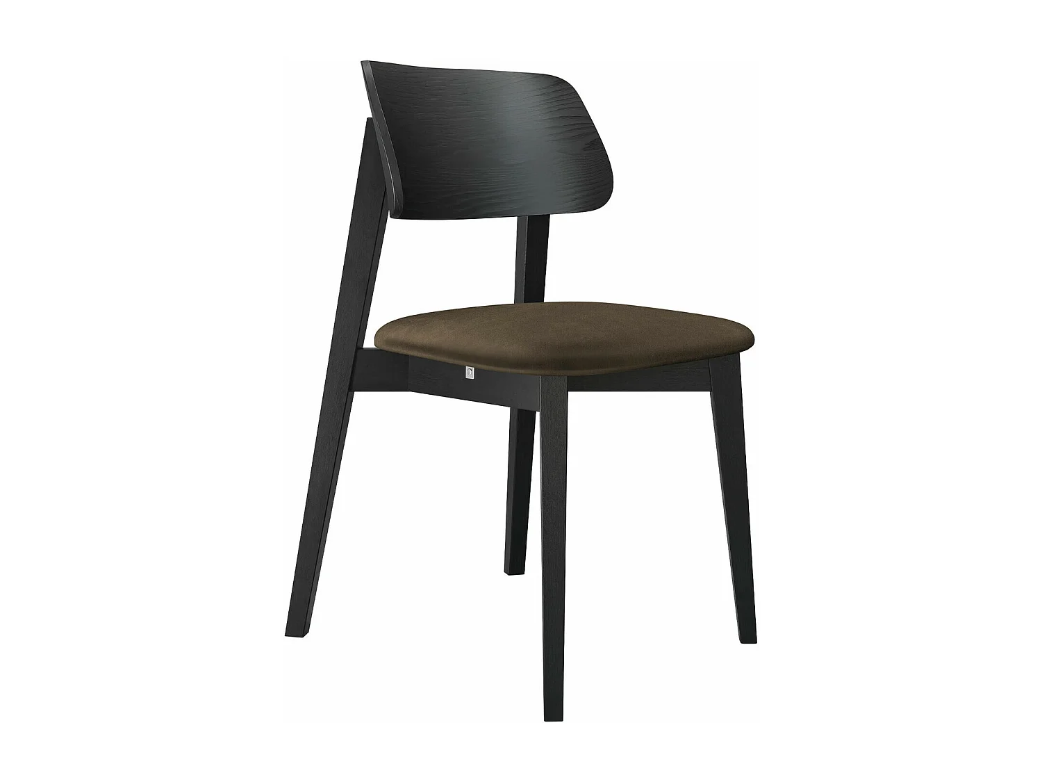 Silla Dearborn 101, 80x46x49cm, Tapiz, De madera, Madera