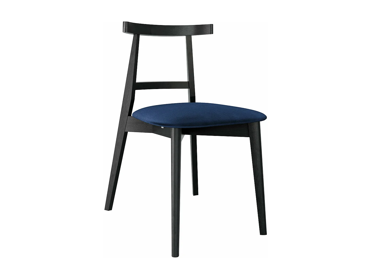 Silla Dearborn 104, 75x48x54cm, Tapiz, De madera, Madera