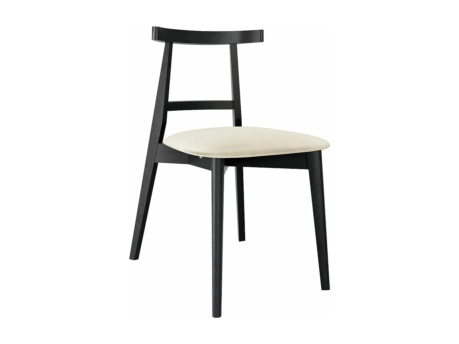 Silla Dearborn 104, 75x48x54cm, Tapiz, De madera, Madera