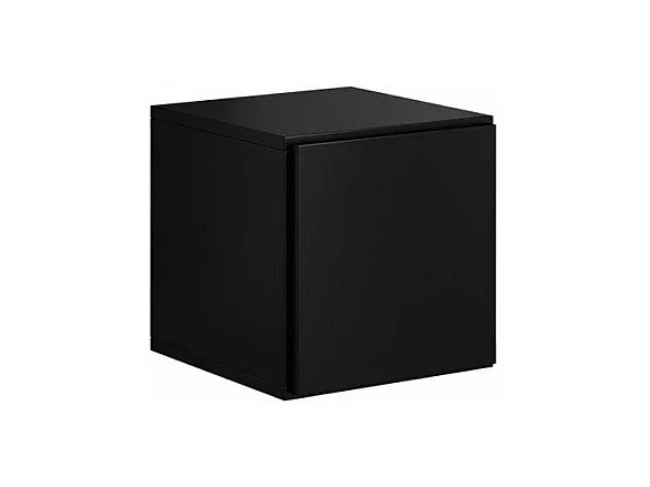 Armoire murale Corbele 104, Noir, 38x38cm, Le nombre de portes: 139cm, MDF|Stratifié