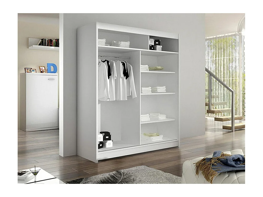 Roupeiro Closico 147, Número de prateleiras: 5, 20x12x6cm