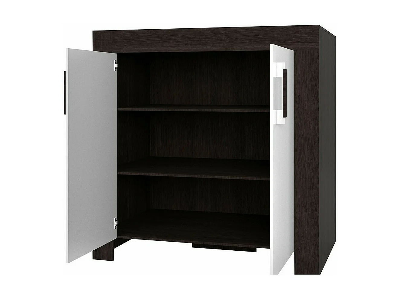 Aparador Melfeli 107, 106x100cm, Número de puertas: 242cm, Aglomerado laminado