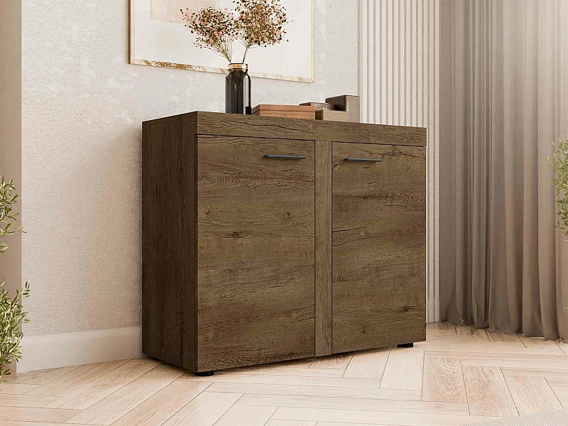 Buffet Tucson 120, Chêne de Lefkas, 82x98cm, Le nombre de portes: 240cm, Disponible