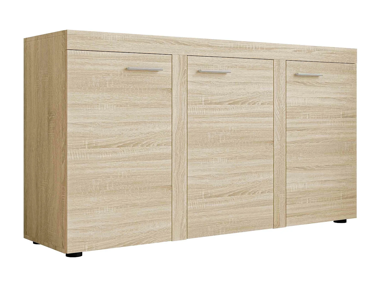 Aparador Tucson 121, Roble Sonoma, 82x149cm, Número de puertas: 340cm