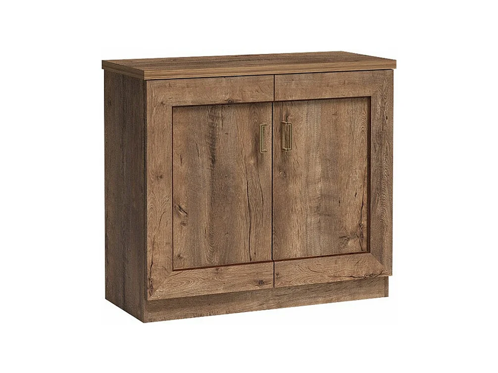 Aparador Lircava 102, Roble de lefkada, 90x100cm, Número de puertas: 244cm