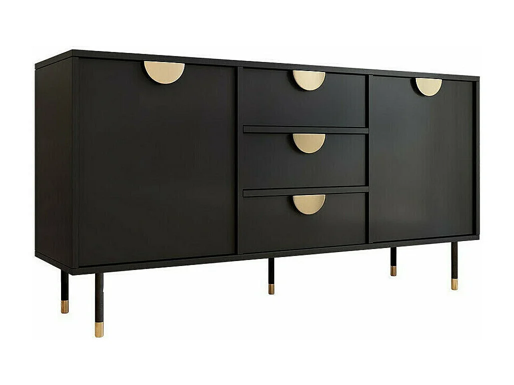 Cómoda Comfivo Levevai 101, Com gavetas e portas, 8x15x4cm