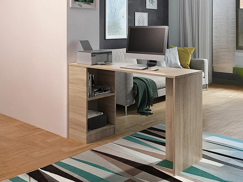 Bureau Dover 113, 79x125x47cm, Sonoma chêne