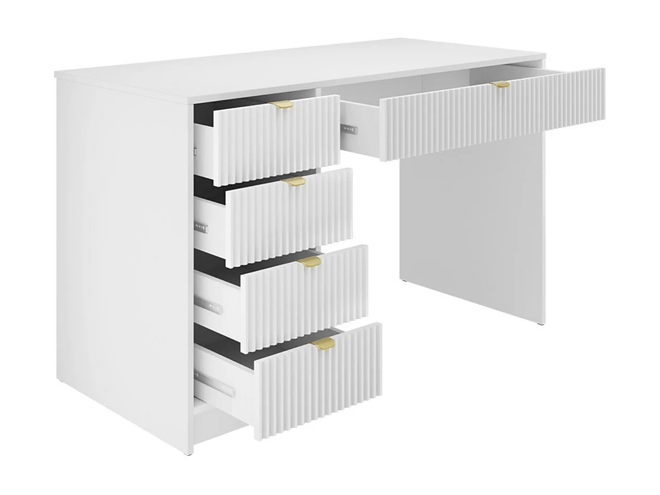 Mesa de escritório Comfivo Larmire 100, Com gavetas, 8x12x6cm