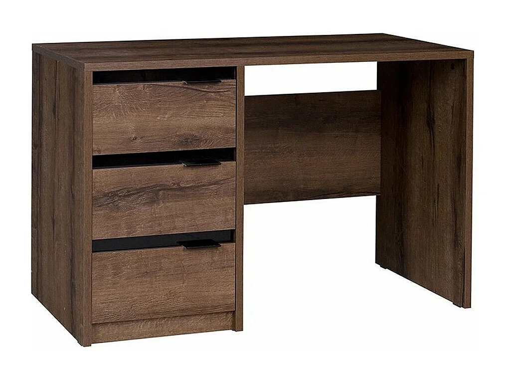 Bureau Fivelbo 100, Avec tiroirs, Nombre de tiroirs: 3, 77x120x60cm